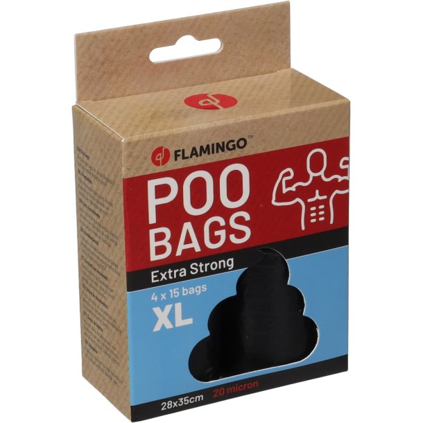 Poop Bag Forta XL 4x15stk                         