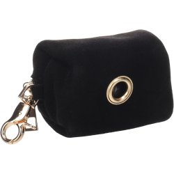 Poop Bag Holder Sueda sort                        