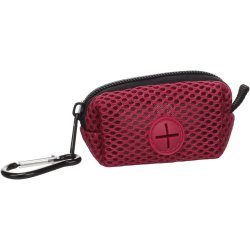 Poop Bag Holder Misha Burgundy                    
