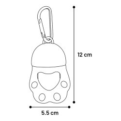 Poo Pouch Holder classic Paw                      