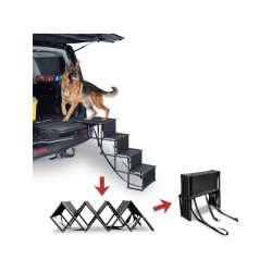 Foldetrappe Sort Nordic Paws                      