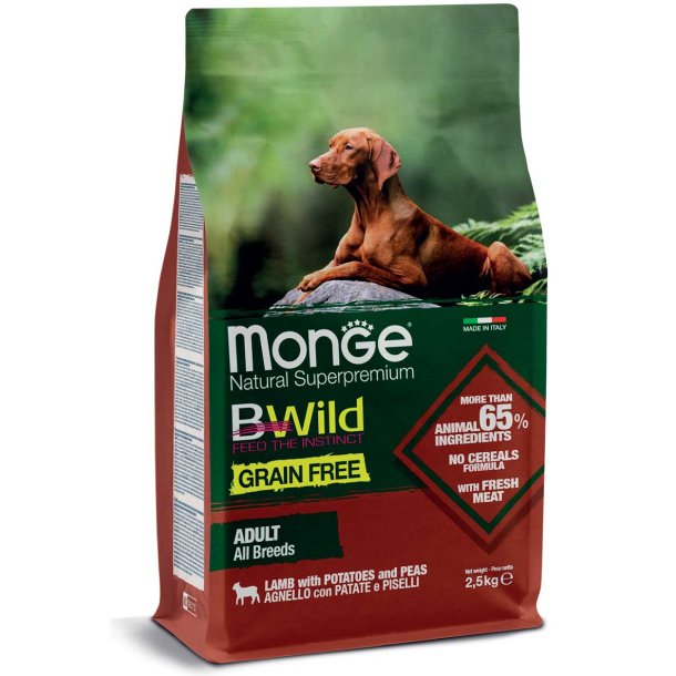 Monge BW GF Lam&Kartoffel 2,5k                    