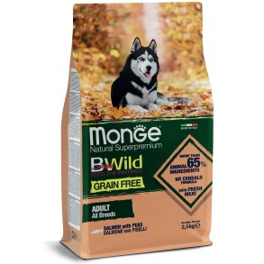 Monge BW GF Salmon&Peas 2,5kg                     