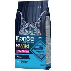 Monge Cat BW Anchovies 1,5kg                      
