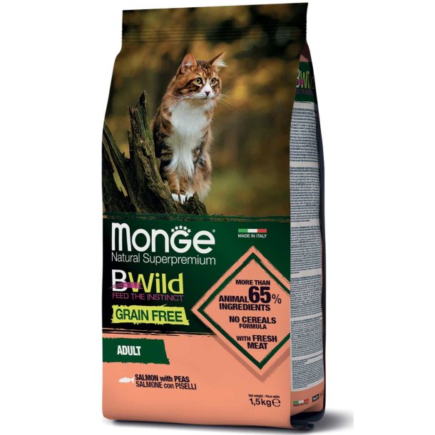 Monge Cat BW GF Laks/rter 1,5                    