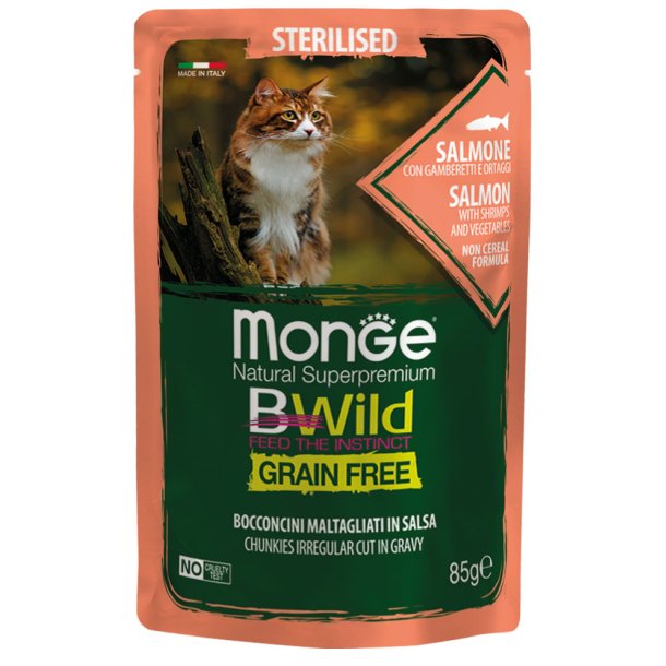 Monge BW Laks/rejer i sovs 85g                    