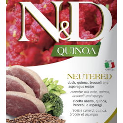 N&D Quinoa Duck Broccoli&Aspar                    