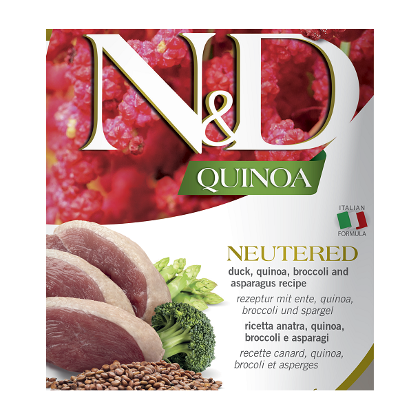 N&D Quinoa Duck Broccoli&Aspar                    
