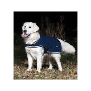 Rambo fleece dog rug S navy/be                    