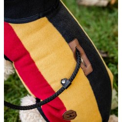 Rambo Deluxe dog rug M wh/gold                    