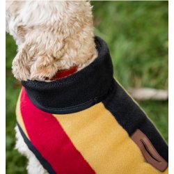 Rambo Deluxe dog rug S wh/gold                    