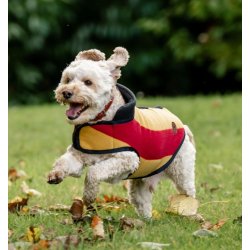 Rambo Deluxe dog rug M wh/gold                    