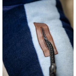 Rambo Deluxe dog rug M wh/navy                    